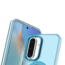 Case2go - Telefoonhoesje geschikt voor Samsung Galaxy A36 - Transparante backcover - Geschikt voor Magsafe - TPU - Anti-Drop - Blauw