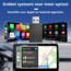 Case2go - USB Adapter - Apple Carplay adapter - Android auto - Voor ingebouwde Carplay - Apple carplay dongle - Android auto dongle - apple carplay draadloos - Zwart