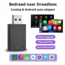 Case2go - USB Adapter - Apple Carplay adapter - Android auto - Voor ingebouwde Carplay - Apple carplay dongle - Android auto dongle - apple carplay draadloos - Zwart