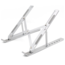 Case2go - Laptop Standaard - Opvouwbare Laptop Standaard Verstelbaar - Laptop standaard opvouwbaar - Laptopstandaard - Laptop steun - Ergonomisch - 11 tot 17 inch - Zilver