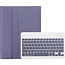Case2go - Bluetooth Toetsenbord hoes geschikt voor Apple iPad Air (2024) / Apple iPad Air (2025) - 11 Inch - QWERTY - Auto Wake/Sleep functie - Met Pencil Houder - Paars