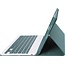 Case2go - Bluetooth Toetsenbord hoes geschikt voor Apple iPad Air (2024) / Apple iPad Air (2025) - 11 Inch - QWERTY - Auto Wake/Sleep functie - Met Pencil Houder - Donker Groen
