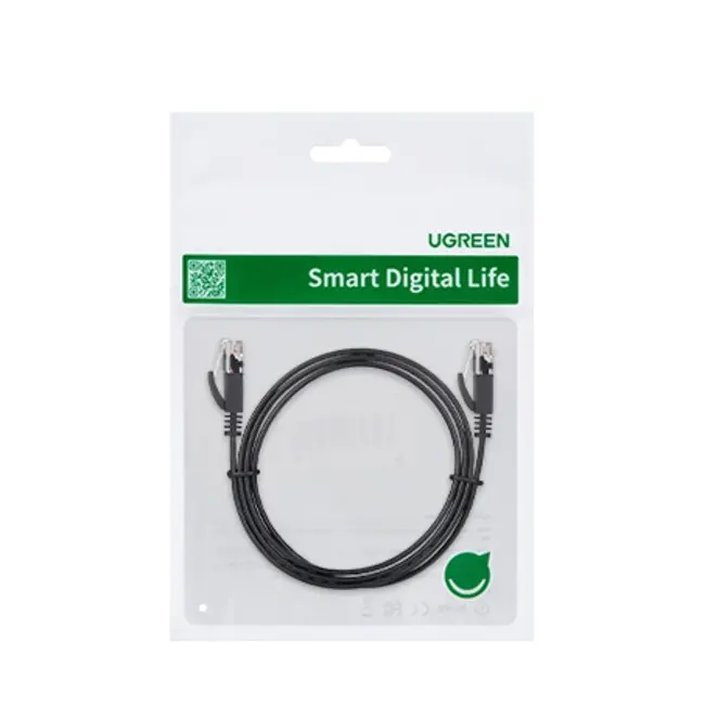 Ugreen - Internetkabel - Ethernet kabel - Cat6 - Tot 1000 Mbps - RJ45 - 15 Meter - Zwart