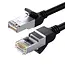 Ugreen Ugreen - Internetkabel - Ethernet kabel - Cat6 - Tot 1000 Mbps - 3 Meter - Ronde kabel - Zwart