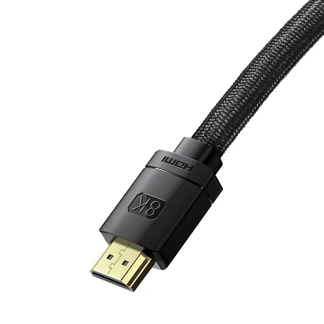 Baseus - HDMI kabel 8K - 48Gbps met HDMI 2.1 - 1M - Zwart