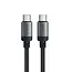 Acefast - USB-C naar USB-C - Universele kabel - Snellader geschikt voor USB-C apparaten - 1.2 Meter - 480Mb/s - Zwart