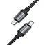 Acefast - USB-C naar USB-C - Universele kabel - Snellader geschikt voor USB-C apparaten - 1.2 Meter - 480Mb/s - Zwart