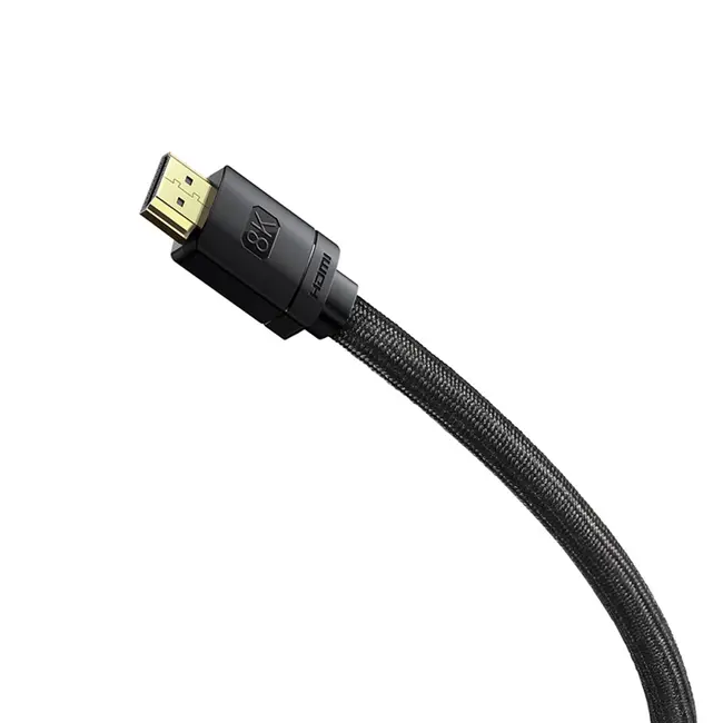 Baseus - HDMI kabel 8K - 48Gbps met HDMI 2.1 - 2M - Zwart