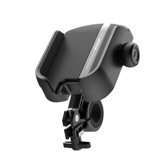 Joyroom Joyroom - Telefoonhouder voor fiets - Stuur bevestiging - 360 draaibaar - Fietshouder - Zwart