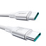 Joyroom - Flash Series - 60W - Type C naar Type C kabel - Nylon - 2 Meter - Wit