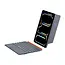 Case2go - Bluetooth Tablettoetsenbord geschikt voor Apple iPad Air 13 (2024/2025) / Apple iPad Pro 12.9 (2018/2020/2021) - Oplaadbaar - USB-C - Touchpad - Magnetisch toetsenbord - Grijs