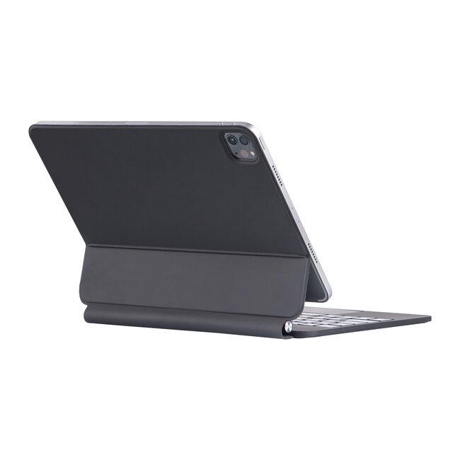 Case2go - Bluetooth Toetsenbord Hoes geschikt voor Apple iPad Pro 13 (2024) - 13 Inch - Met Auto/Wake Functie - Touchpad - Bluetooth Magnetisch Keyboard Case - Zwart