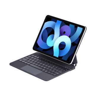 Case2go Case2go - Bluetooth Toetsenbord Hoes geschikt voor Apple iPad Air 11 (2024/2025) / iPad Pro 11 (2018/2020/2021/2022) - 11 Inch - Met Auto/Wake Functie - Touchpad - Bluetooth Magnetisch Keyboa