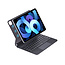 Case2go - Bluetooth Toetsenbord Hoes geschikt voor Apple iPad Air 11 (2024/2025) / iPad Pro 11 (2018/2020/2021/2022) - 11 Inch - Met Auto/Wake Functie - Touchpad - Bluetooth Magnetisch Keyboard Case - Zwart