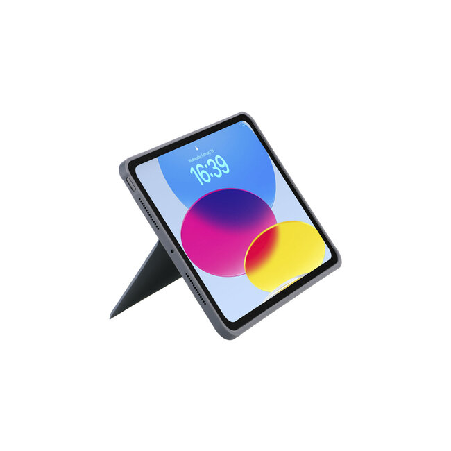 Case2go - Bluetooth Tablettoetsenbord geschikt voor Apple iPad Pro 11 (2025/2024) - 11 Inch - Oplaadbaar - USB-C - Touchpad - Magnetisch toetsenbord - Grijs