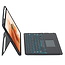 Tablet Toetsenbord Hoes geschikt voor Samsung Galaxy Tab A9 Plus (2023) - Magnetisch Toetsenbord - Met Stylus Pen Houder - Met Toetsenbord Verlichting - Zwart