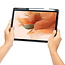 Tablet Toetsenbord Hoes geschikt voor Samsung Galaxy Tab A9 Plus (2023) - Magnetisch Toetsenbord - Met Stylus Pen Houder - Met Toetsenbord Verlichting - Zwart