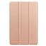 Case2go - Tablet hoes geschikt voor Samsung Galaxy Tab S10 FE Plus - 13.1 Inch - Tri-Fold Book Case - Auto/Wake functie - Rose Goud