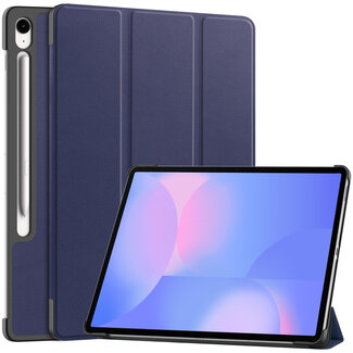 Case2go Case2go - Tablet hoes geschikt voor Samsung Galaxy Tab S10 FE Plus - 13.1 Inch - Tri-Fold Book Case - Auto/Wake functie - Blauw Case2go Case2go - Tablet hoes geschikt voor Samsung Galaxy Tab S10 FE Plus - 13.1 Inch - Tri-Fold Book Case - Auto/Wake functie - Blauw