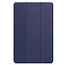 Case2go - Tablet hoes geschikt voor Samsung Galaxy Tab S10 FE Plus - 13.1 Inch - Tri-Fold Book Case - Auto/Wake functie - Blauw