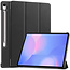 Case2go - Tablet hoes geschikt voor Samsung Galaxy Tab S10 FE Plus - 13.1 Inch - Tri-Fold Book Case - Auto/Wake functie - Zwart