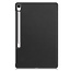 Case2go - Tablet hoes geschikt voor Samsung Galaxy Tab S10 FE Plus - 13.1 Inch - Tri-Fold Book Case - Auto/Wake functie - Zwart