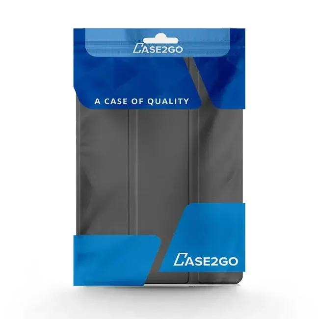 Case2go - Tablet hoes geschikt voor Samsung Galaxy Tab S10 FE - 10.9 Inch - Tri-Fold Book Case - Auto/Wake functie - Grijs