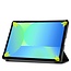 Case2go - Tablet hoes geschikt voor Samsung Galaxy Tab S10 FE - 10.9 Inch - Tri-Fold Book Case - Auto/Wake functie - Zwart