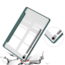 Case2go - Tablet hoes geschikt voor Samsung Galaxy Tab S10 FE (2025) - 10.9 Inch - Acrylic Trifold case met Pencil houder - Donker Groen