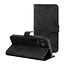 Case2go - Telefoonhoesje geschikt voor Samsung Galaxy S25 Edge - Wallet Book Case - Met Magnetische Sluiting - Zwart
