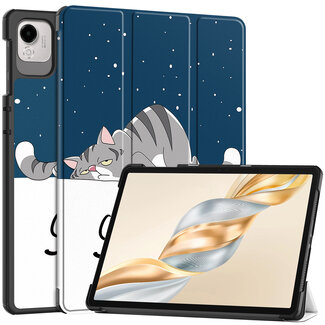 Case2go Case2go - Tablet hoes geschikt voor Honor Pad X9a / X9 Pro - 11.5 Inch - Tri-fold Case - Good Night