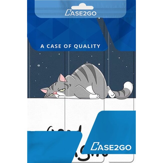 Case2go - Tablet hoes geschikt voor Honor Pad X9a / X9 Pro - 11.5 Inch - Tri-fold Case - Good Night