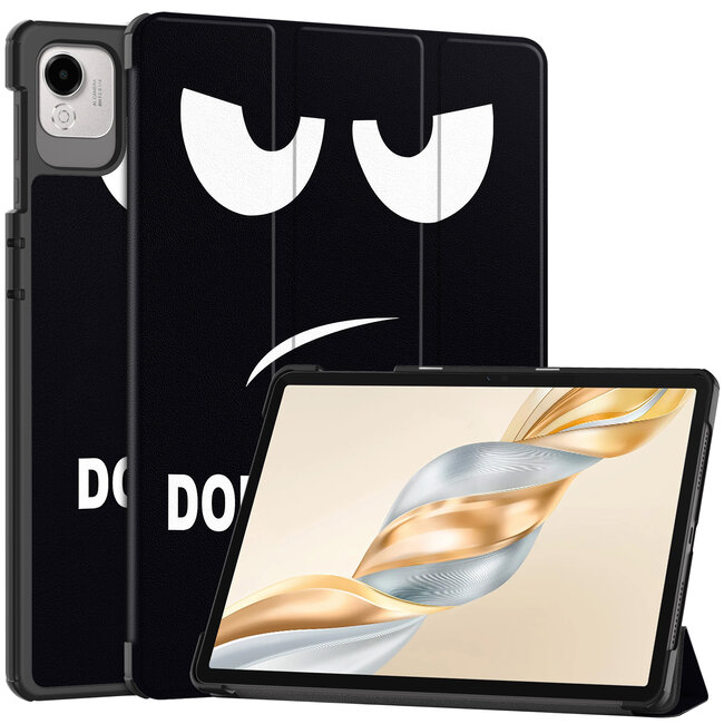Case2go - Tablet hoes geschikt voor Honor Pad X9a / X9 Pro - 11.5 Inch - Tri-fold Case - Don't Touch Me