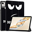 Case2go - Tablet hoes geschikt voor Honor Pad X9a / X9 Pro - 11.5 Inch - Tri-fold Case - Don't Touch Me