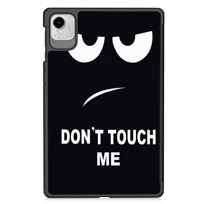 Case2go - Tablet hoes geschikt voor Honor Pad X9a / X9 Pro - 11.5 Inch - Tri-fold Case - Don't Touch Me