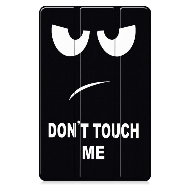 Case2go - Tablet hoes geschikt voor Honor Pad X9a / X9 Pro - 11.5 Inch - Tri-fold Case - Don't Touch Me