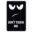 Case2go - Tablet hoes geschikt voor Honor Pad X9a / X9 Pro - 11.5 Inch - Tri-fold Case - Don't Touch Me