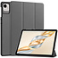 Hoozey - Tablet hoes geschikt voor Honor Pad X9a / X9 Pro - 11.5 Inch - Tri-fold Case - Grijs