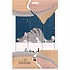 Hoozey - Tablet hoes geschikt voor Honor Pad X9a / X9 Pro - 11.5 Inch - Tri-fold Case - Good Night