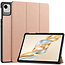 Case2go - Tablet hoes geschikt voor Honor Pad X9a / X9 Pro - 11.5 Inch - Tri-fold Case - Rosegoud