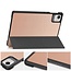 Case2go - Tablet hoes geschikt voor Honor Pad X9a / X9 Pro - 11.5 Inch - Tri-fold Case - Rosegoud