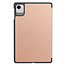 Case2go - Tablet hoes geschikt voor Honor Pad X9a / X9 Pro - 11.5 Inch - Tri-fold Case - Rosegoud