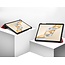 Case2go - Tablet hoes geschikt voor Honor Pad X9a / X9 Pro - 11.5 Inch - Tri-fold Case - Rood
