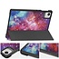 Case2go - Tablet hoes geschikt voor Honor Pad X9a / X9 Pro - 11.5 Inch - Tri-fold Case - Galaxy