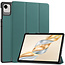 Case2go - Tablet hoes geschikt voor Honor Pad X9a / X9 Pro - 11.5 Inch - Tri-fold Case - Donker Groen
