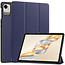 Case2go - Tablet hoes geschikt voor Honor Pad X9a / X9 Pro - 11.5 Inch - Tri-fold Case - Donker Blauw