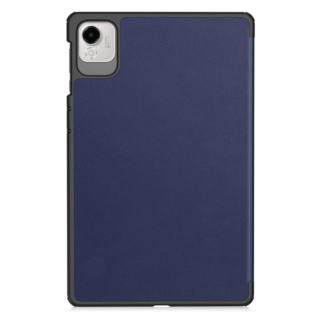 Case2go - Tablet hoes geschikt voor Honor Pad X9a / X9 Pro - 11.5 Inch - Tri-fold Case - Donker Blauw