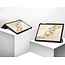 Case2go - Tablet hoes geschikt voor Honor Pad X9a / X9 Pro - 11.5 Inch - Tri-fold Case - Grafitti