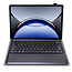 Bluetooth Toetsenbord geschikt voor Oppo Pad 3 Pro - 12.1 Inch - Toetsenbord  Hoes - QWERTY Keyboard case - Auto/Wake functie - Zwart