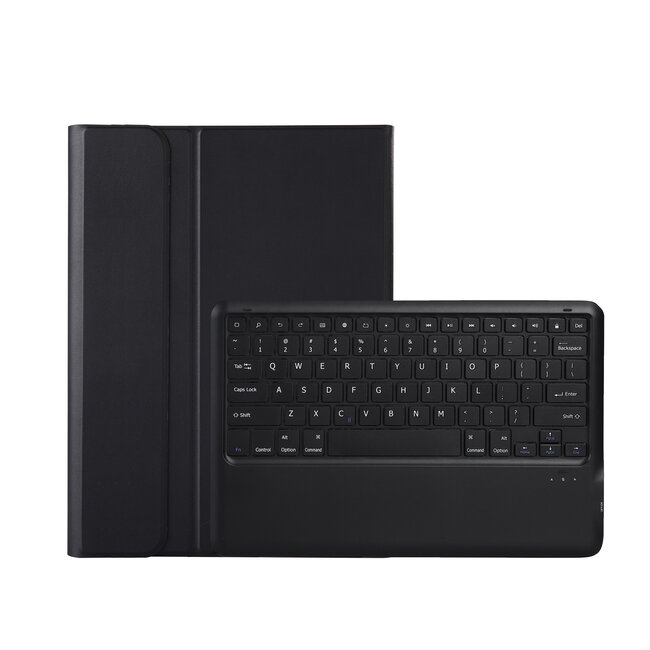 Bluetooth Toetsenbord geschikt voor Oppo Pad 3 Pro - 12.1 Inch - Toetsenbord  Hoes - QWERTY Keyboard case - Auto/Wake functie - Zwart